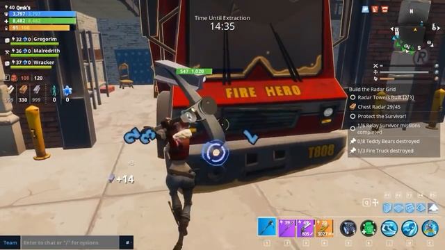 FORTNITE guide - Daily destroy (Fire Trucks) смотреть онлайн