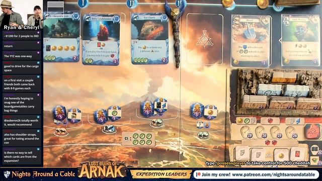 Lost Ruins of Arnak: Expedition Leaders - Falconer vs Baroness смотреть онлайн