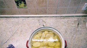 Картофельное пюре на воде . Быстро, вкусно и легко.