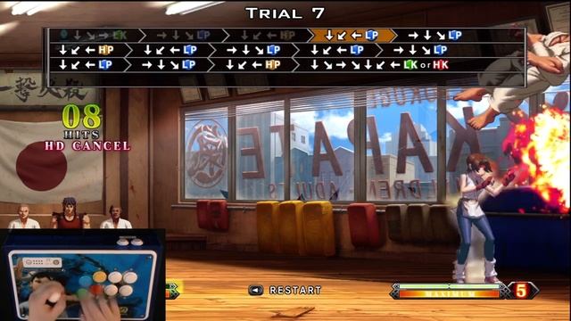 The King of Fighters XIII Trials - Yuri Sakazaki смотреть онлайн