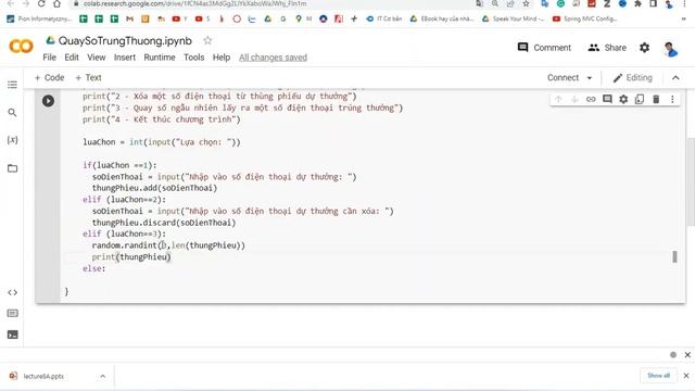 Lập trình Python - 26. Bài tập rút thăm trúng thưởng смотреть онлайн