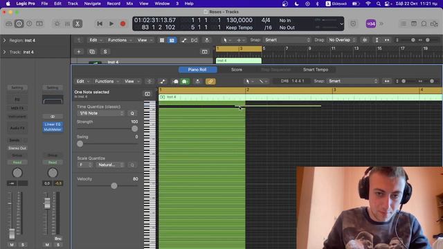 Ghost Notes/Scale Helper Logic Pro X Trick смотреть онлайн