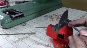 Тула 1. Неисправности. Регулировка зигзага и смещение игловода. Видео № 260.