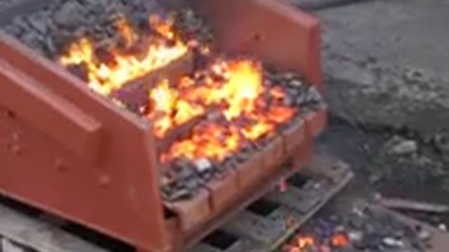 Испытание угольной горелки РЕТРА 2 смотреть онлайн