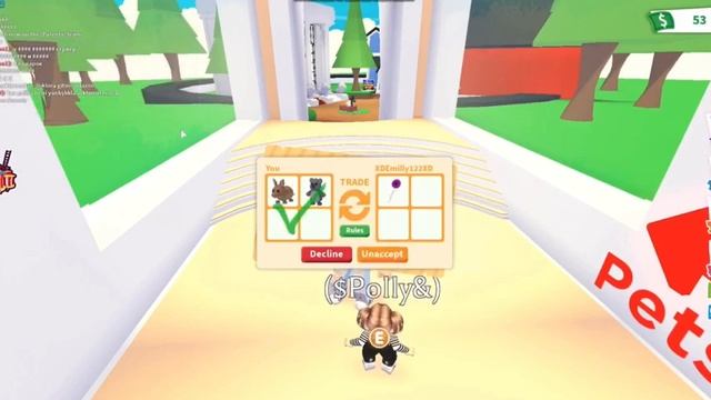 ПРАНК ТРАСТ ТРЕЙДОМ!?ВЫХОЖУ С СЕРВЕРОВ НО ВОЗРАЩАЮ ПЕТОВ!/Adopt Me Roblox смотреть онлайн