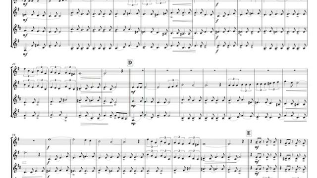 Besame Mucho (for Clarinet Quartet) смотреть онлайн