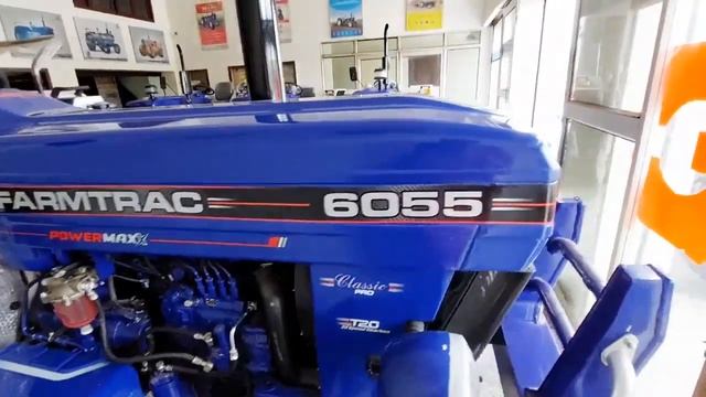 FARMTRAC 6055 POWERMAXX 60 HP TRACTOR. RAM RAM TAU смотреть онлайн
