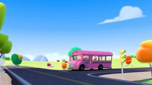 The Wheels on the pink bus and more for you to sing with Cuquin!!