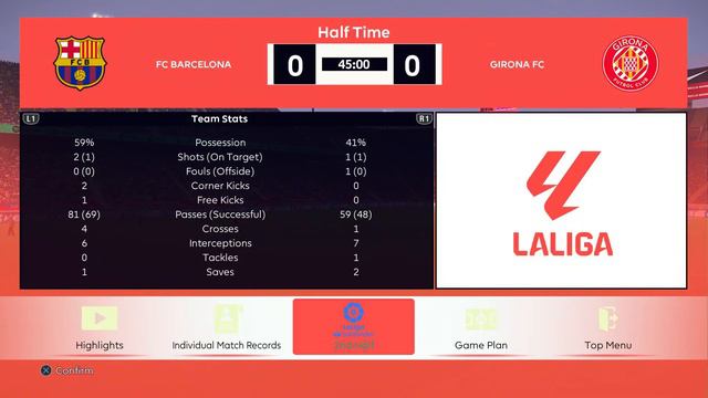 PES 2021 | LaLiga | FC Barcelona vs Girona | VirtuaRED Patch 8.1 2024 смотреть онлайн