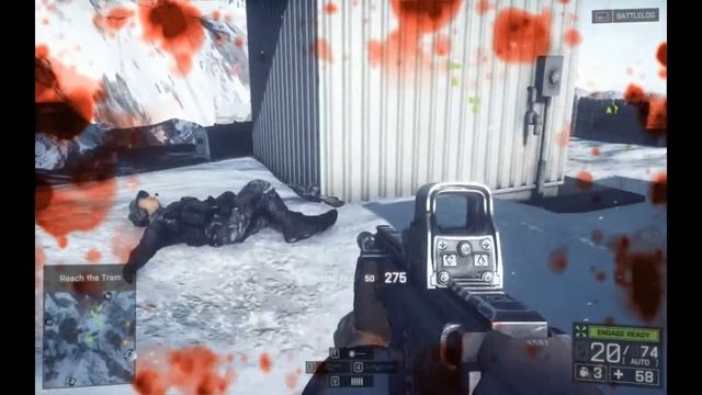 battlefiled 4 on RADEON R7 240 2gb DDR3 смотреть онлайн