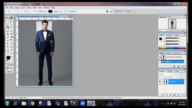 How to make passport size photo in Adobe Photoshop 7.0 computech смотреть онлайн