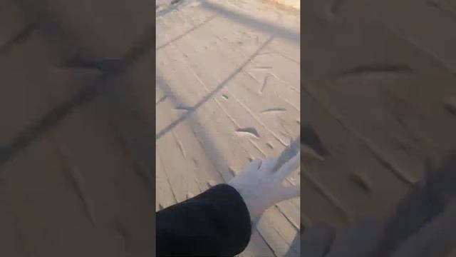 Влог. Как я катаюсь на "электросамокате". Вечером. смотреть онлайн