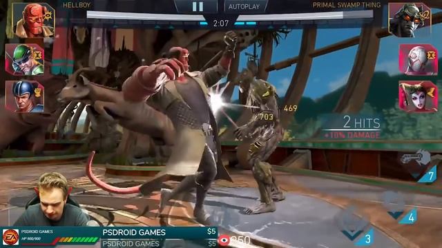 Injustice 2 Mobile. Hellboy Review + Gameplay. I expected much more from him... смотреть онлайн