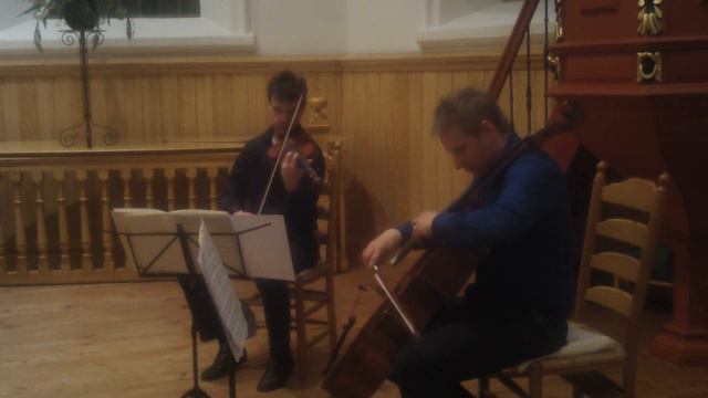 Maurice Ravel- Sonate pour violon et violoncelle-III Lent смотреть онлайн