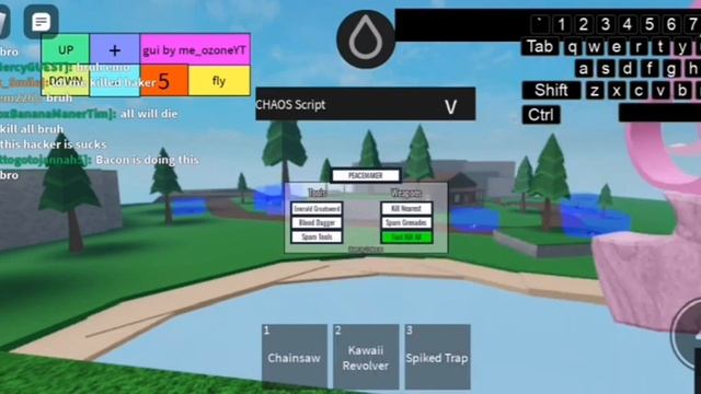 Roblox CHAOS SCRIPT +4 SCRIPTS Hydrogen/Fluxus pastebin free смотреть онлайн