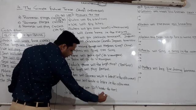 std.7 English Grammar lesson.4 Simple Future tense смотреть онлайн