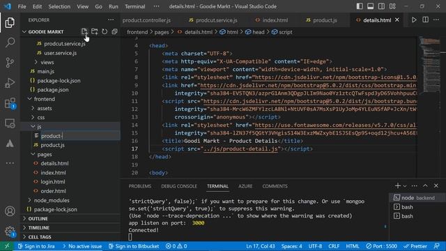 Create Product details page смотреть онлайн