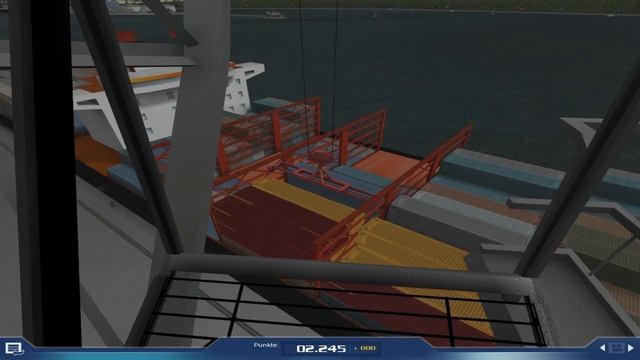 Crane Simulator 2009 - Liebherr Mobile Harbour Crane LHM 500 смотреть онлайн