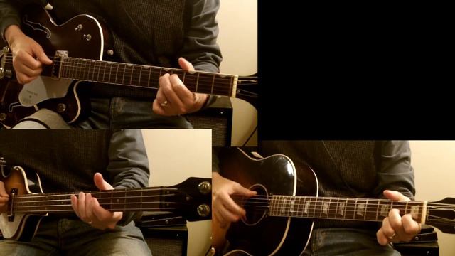I Don't Want to Spoil the Party by The Beatles (cover) Guitar parts смотреть онлайн