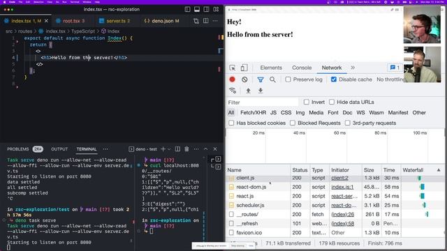 [VOD] React Server Components deep dive with @JamesQQuick ? смотреть онлайн