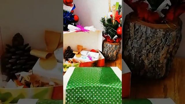 Идеи декора на Новый год: как украсить подарки. смотреть онлайн