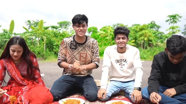 Spicy Noodles Challenge | ঝাল নুডুলস খাওয়ার প্রতিযোগিতা | Rakib Hossain смотреть онлайн
