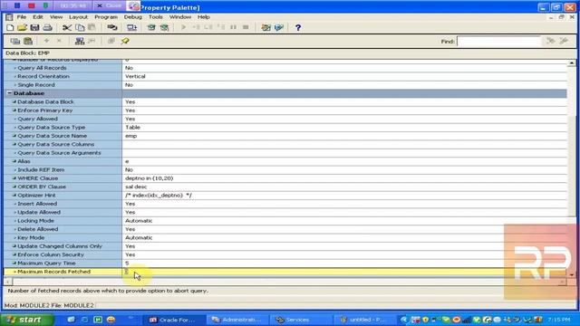 Oracle Forms Tutorial urdu/Hindi Lec 19 смотреть онлайн