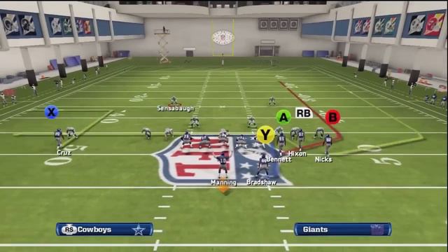 Madden 13 Tips- Gun: Bunch HB Str Mini Scheme Part 1 (All-Out Man Beater) смотреть онлайн