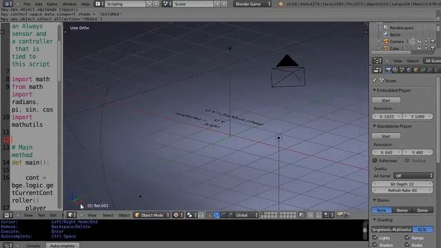 Blender - 3dTMW Python Lesson12 - Finding The Angle Between Two Vectors смотреть онлайн