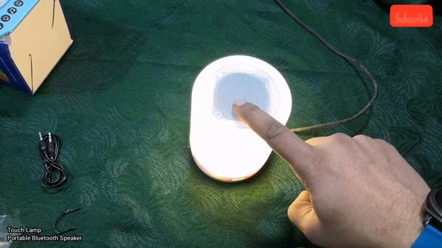 Touch Lamp with bluetooth speaker CL-671 смотреть онлайн