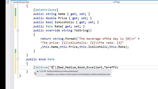 4. Serialization more with the XmlSerialization смотреть онлайн
