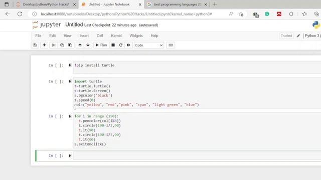 Transforming Code into Art: Python Color Pattern Tutorial смотреть онлайн