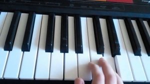 как легко и быстро научиться играть куклу колдуна на пианино. с аккордами @король и шут