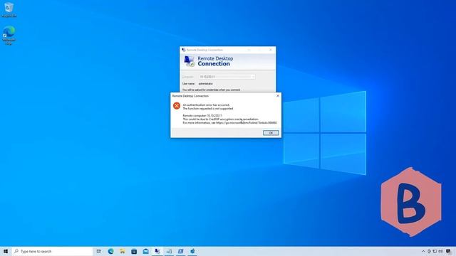 How to Fix CredSSP Encryption Oracle Remediation When Using Remote Desktop Connection on Windows смотреть онлайн