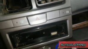 Хундай Акцент. Замена ламп подсветки переключателей печки.