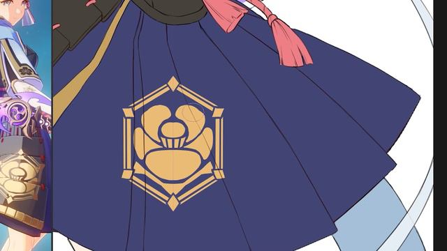DRAWING: KAMISATO AYAKA 神里綾華 | Genshin Impact смотреть онлайн