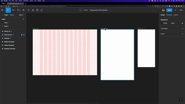 Create a Responsive Grid System for Web & UI Design | Figma Tutorial смотреть онлайн