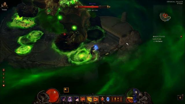Diablo III: Inferno Belial vs Demon Hunter/Templar смотреть онлайн