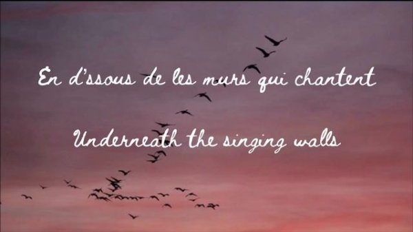 Patrick Watson - Je te laisserai des mots (Cover by Marianne BL) Lyrics + English