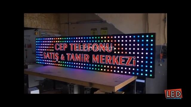 Динамическая вывеска из пикселей, LIGHTBOX With SMART-pixels