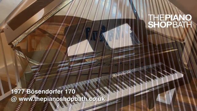 Restored 1977 Bosendorfer 170 @ The Piano Shop, Bath смотреть онлайн