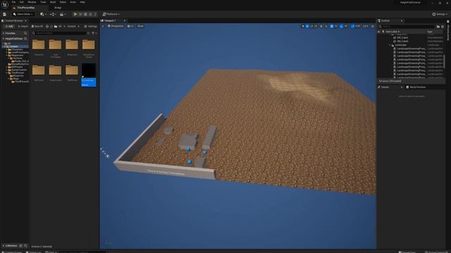 Using Virtual Heightfield Mesh For Landscape Displacement In Unreal Engine 5 (Updated) смотреть онлайн