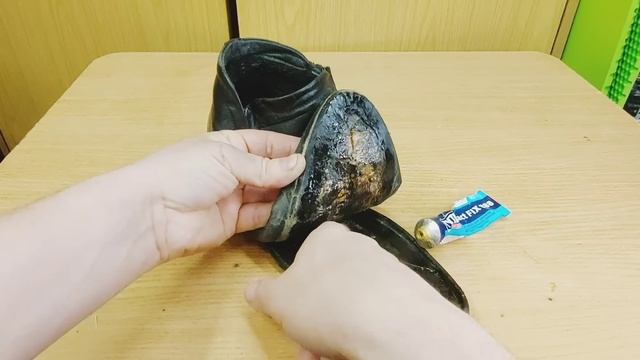 Как намертво приклеить подошву Хитрость мастера по ремонту обуви смотреть онлайн