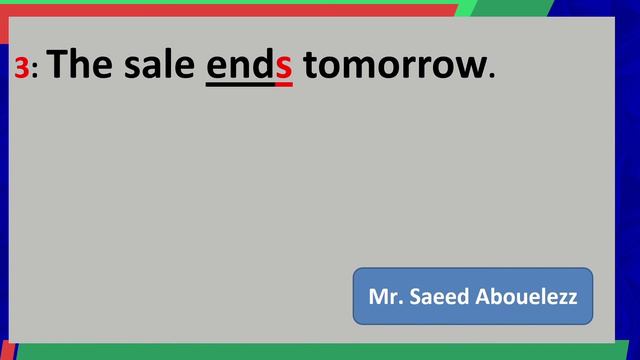 The Present Simple for the Future استخدام المضارع البسيط للدلالة على المستقبل смотреть онлайн