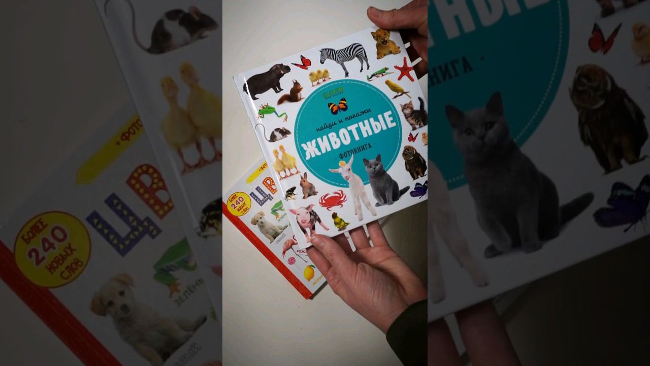 Книги ЦВЕТА и ЖИВОТНЫЕ. Ссылки в описании.