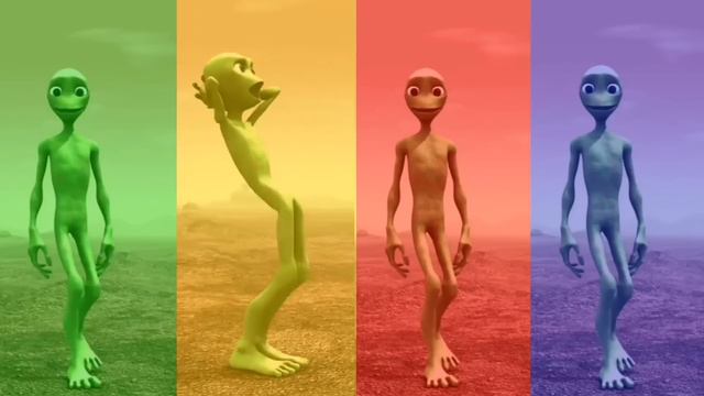 Alien dance vs funny alien dance | Alien dance vs green alien dance | Dame tu cosita song смотреть онлайн