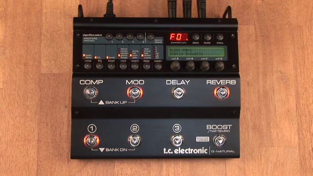 TC Electronic G-Natural Acoustic Guitar Processor