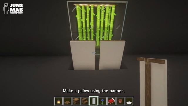 Minecraft : 4Bed Design Tutorial ｜How to Build in Minecraft #213 смотреть онлайн