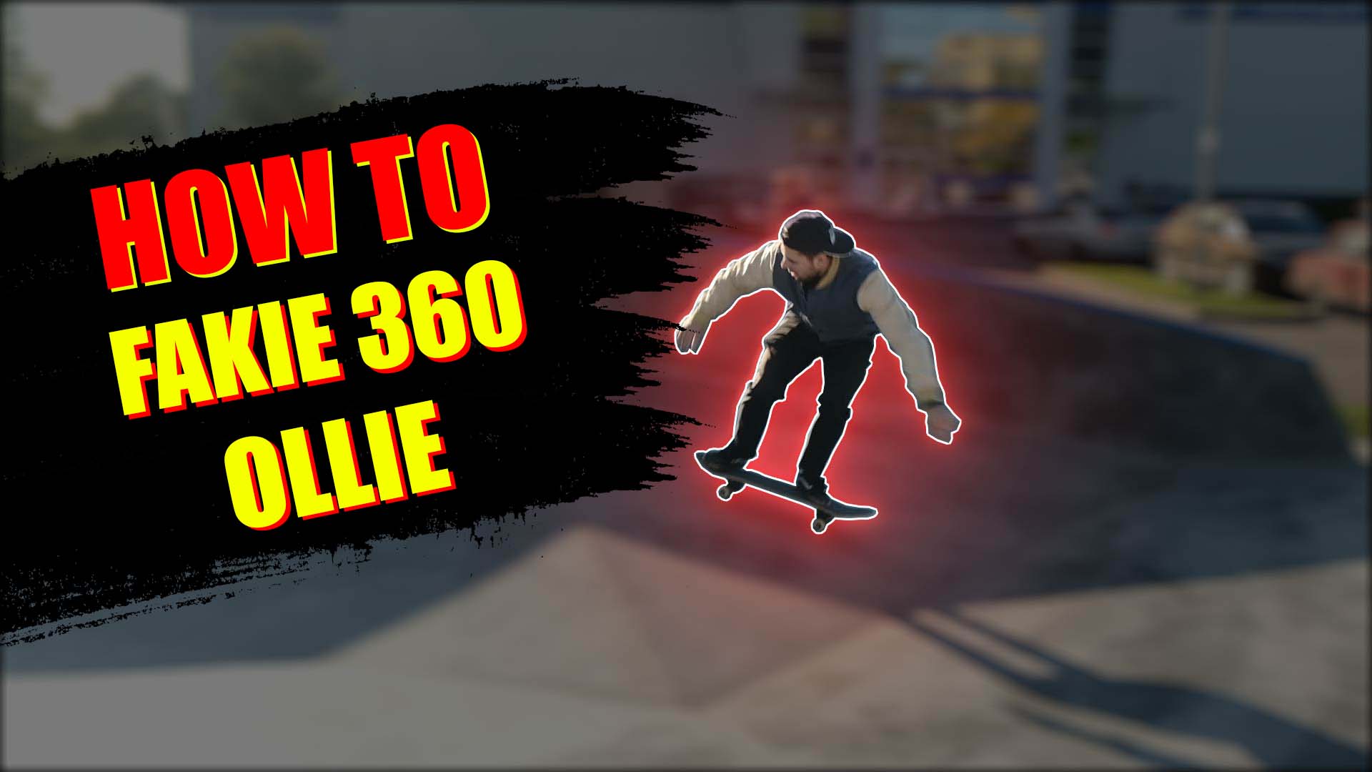 КАК ДЕЛАТЬ FAKIE BS 360 OLLIE НА СКЕЙТБОРДЕ #скейтборд смотреть онлайн