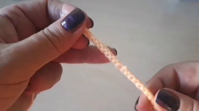 Урок 5 с Людмилой Кушнаренко "Цепочка из двойных воздушных петель". Вязание крючком. смотреть онлайн